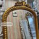 Зеркало в резной деревянной раме «Гойя» 120х105 см. Зеркала. Zerkala.market. Ярмарка Мастеров.  Фото №4
