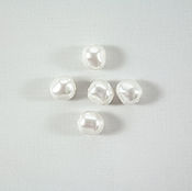 Материалы для творчества handmade. Livemaster - original item Swarovski Baroque pearl 8mm white (Crystal Baroque Pearl). Handmade.