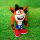 Крэш бандикут (Crash Bandicoot). Мягкие игрушки. Боченкова Анна (lolki). Интернет-магазин Ярмарка Мастеров.  Фото №2