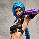 Заказать Фигурка Джинкс Jinx Arcane league of legends аркейн. Антонина (happyfingers). Ярмарка Мастеров. . Статуэтка Фото №3