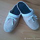 Knitted bedroom Slippers - flip flops ( cotton ). Slippers. Makosh. Online shopping on My Livemaster.  Фото №2