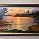 Evening on the Kuban River. Pictures. meandr. Online shopping on My Livemaster.  Фото №2