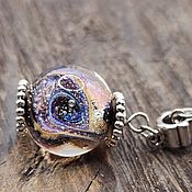 Украшения handmade. Livemaster - original item Galaxy Arches - pendant - pendant galaxy lampwork. Handmade.