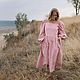 Заказать Платье «Мэри» midi из мягкой фланели. Roses (Roses-dresses). Ярмарка Мастеров. . Платья Фото №3