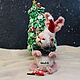 Teddy Animals: Gracie Rabbit. Teddy Toys. Irina Fedi Toys creations. My Livemaster. Фото №6