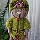 Knitted bear in the Headdress, Stuffed Toys, Ulyanovsk,  Фото №1