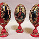 Order Egg interior with the face of a Saint (1). IraStepArtDecoupage. Livemaster. . Eggs Фото №3