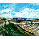 Painting mountains and trees Oil painting Crimea Bakhchisarai, Pictures, Izhevsk,  Фото №1