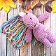 Knitted toy-plush rainbow Unicorn. Stuffed Toys. Studio knitted decor COZYHOME. My Livemaster. Фото №6