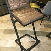 Стол в стиле лофт обеденный