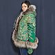 Jacket with a hood and a silver fox. Outerwear Jackets. National Brand. My Livemaster. Фото №4