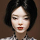 Шарнирная кукла Лан / фарфор. Шарнирная кукла. Алексана Лавринчук (aleksana-dolls). Ярмарка Мастеров.  Фото №4