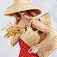 Unpainted raffia hat / CLASSIC. Hats1. Lisa Prior Fashion Brand & Atelier. My Livemaster. Фото №5