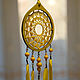 Yellow Dreamcatcher Small dream catcher. Dream catchers. mfdreams. Online shopping on My Livemaster.  Фото №2