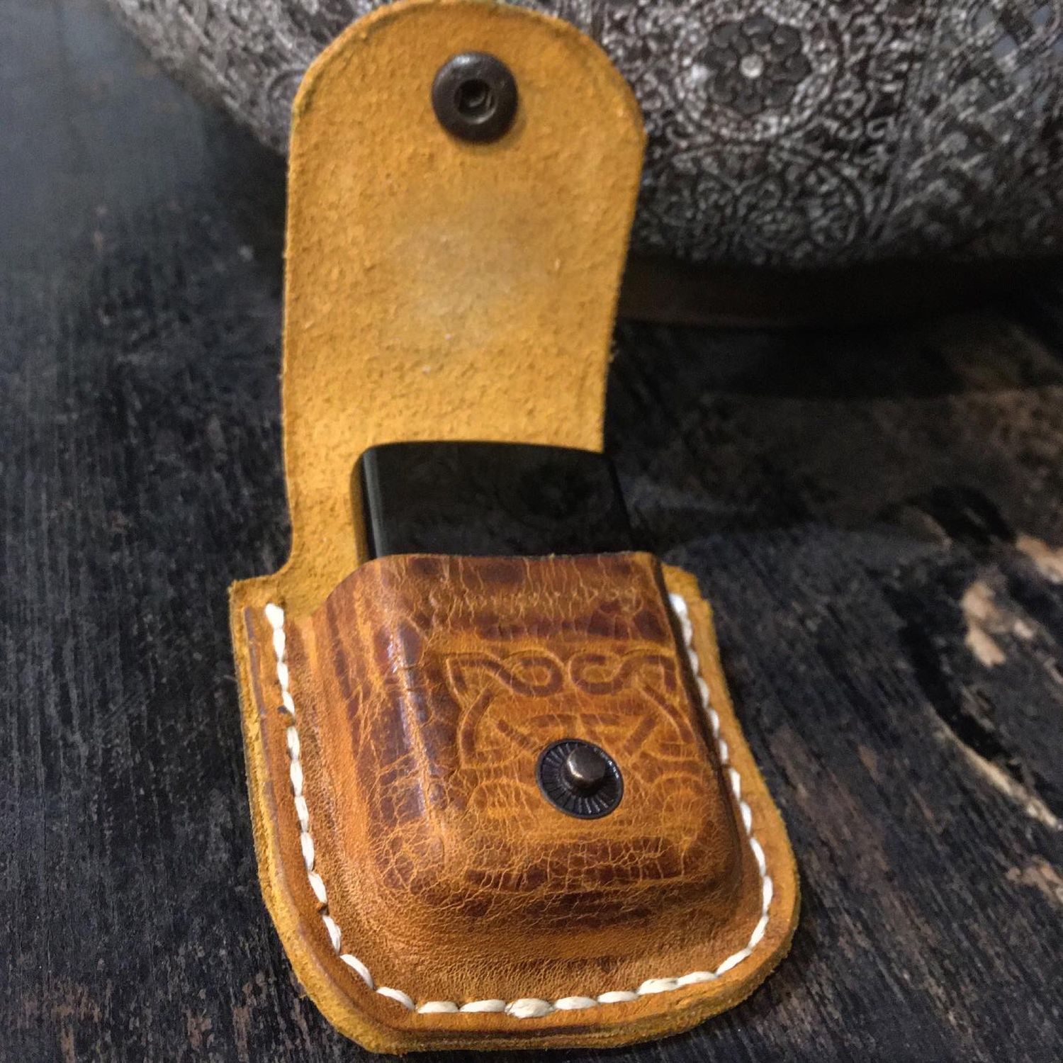 Кожаный чехол для зажигалки Zippo в интернетмагазине на Ярмарке