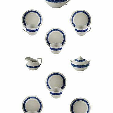 Винтаж ручной работы. Ярмарка Мастеров - ручная работа Wedgwood Веджвуд сервиз 200лет чайник сахарница сливочник 6 чайных пар. Handmade.