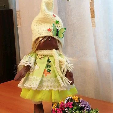 Куклы и игрушки ручной работы. Ярмарка Мастеров - ручная работа Куколка шоколадка.. Handmade.