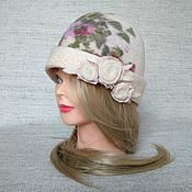 Аксессуары handmade. Livemaster - original item Hat felted feminine. Handmade.