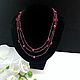 Garnet necklace with red spinel, Necklace, Moscow,  Фото №1