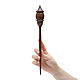 Spinning spindle 29,5 cm Siberian Cedar Wood spindle B46. Spindle. ART OF SIBERIA. Online shopping on My Livemaster.  Фото №2