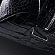 Дорожная сумка, спортивная из кожи крокодила IMA0623B1. Дорожная сумка. CrocShop товары из экзотической кожи. Ярмарка Мастеров.  Фото №8