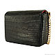 Crocodile leather bag Luxury Black. Classic Bag. exotiqpython. My Livemaster. Фото №5