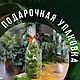 Елка "Christmas tree" из мха в подарочной упаковке, 28 см. Элементы интерьера. Дом Мха - 'MossArt'. Ярмарка Мастеров.  Фото №5
