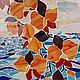 Заказать  Орхидеи у моря. Stainedglassday (STAINEDGLASSDAY). Ярмарка Мастеров. . Панно Фото №3