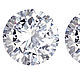 ПАРА Муассанит, цвет G-H. 4,2 мм 0,66 ct, Кабошоны, Ростов-на-Дону,  Фото №1