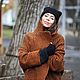 Пальто "Оттенок терракота". Пальто. Творческая мастерская 'Сундучок' (MoiSunduschok). Ярмарка Мастеров.  Фото №9