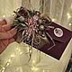 Новогодний конверт ручной работы для денег 8* 16 см. Открытки. Подарки и упаковка. Ярмарка Мастеров.  Фото №7