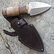 Knife 'Gor-1' dagger 95h18 suvel walnut. Knives. Artesaos e Fortuna. My Livemaster. Фото №6