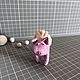 Елочная игрушка из папье-маше. Модная свинка. Елочные игрушки. Юля (juli-toys-crimea). Ярмарка Мастеров.  Фото №15