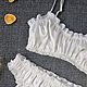 Silk set ' Milk meringue'. Underwear sets. Atelier Online ZNAiKA. Online shopping on My Livemaster.  Фото №2