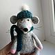 Rat felted, Felted Toy, Ufa,  Фото №1