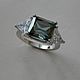 Кольцо с муассанит 4 ct "Doris". Кольца. Silverluxe. Ярмарка Мастеров.  Фото №4