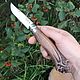 Нож складной МЕДВЕДЬ (Opinel 10) ручной работы, Ножи, Томск,  Фото №1