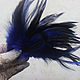 Cobalt feathers 15 cm 45 PCs, Feathers, Solikamsk,  Фото №1