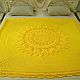 Plaids: knitted blanket blanket Sun, Blankets, Kabardinka,  Фото №1