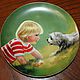 Plates of America's kindest artist Donald Zolan, Vintage interior, Moscow,  Фото №1