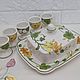Винтаж: Пашотницы серии "Geranium" от Villeroy&Boch 80-х гг. Кухонная утварь винтажная. Love&Vintage. Ярмарка Мастеров.  Фото №5