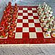 Wooden chess, gift 'Apples in the snow', game. Chess. Anna Fekolkina chess-souvenirs. My Livemaster. Фото №4