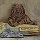 Магнит сувенирный "Карелия. Медведь". Магниты. Ремёсла Карелии. Ярмарка Мастеров.  Фото №5