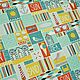 В налич! Лист бумаги 30.5х30.5 из Trimcraft First Edition Sail Away. Бумага для скрапбукинга. ScrapWish. Интернет-магазин Ярмарка Мастеров.  Фото №2