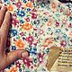 Заказать Винтаж: Вафельное полотно, ткань хлопок в цветочек. RETRO-SHKAF!! (vintage-textile). Ярмарка Мастеров. . Ткани винтажные Фото №3