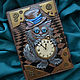 Leather notebook "CHESHIRE CAT". Diaries. Furmani. Online shopping on My Livemaster.  Фото №2