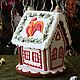 Новогодний пряничный домик "Петушок", Набор пряников, Москва,  Фото №1