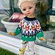 Заказать Свитер "Лисички". MiniModa. Ярмарка Мастеров. . Одежда для кукол Фото №3