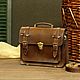 Портфель женский "Simon" (Саймон) Brown, Портфель, Пенза,  Фото №1