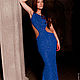 Order Long dress with open back 'Temptation 2'. Lana Kmekich (lanakmekich). Livemaster. . Dresses Фото №3